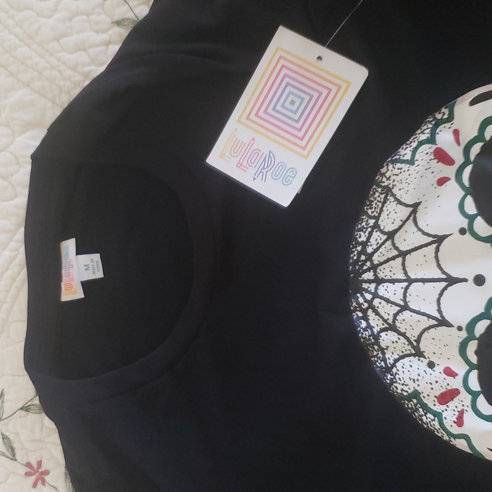 Lularoe Long Sleeve Hudson & coordinating leggings - Picture 2 of 3